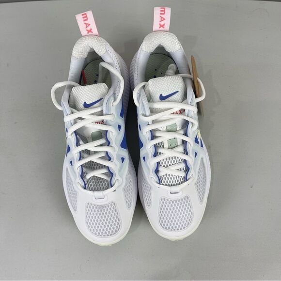 NEW Nike Air Max Genome Sneakers Low Top Women's Size 8 White Blue DC4057-101 - Picture 5 of 12